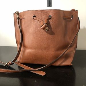 Calvin Klein Leather Bucket Purse